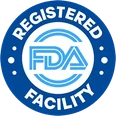 Made in an FDA-registered facility