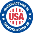 Made in the USA from foreign and domestic ingredients