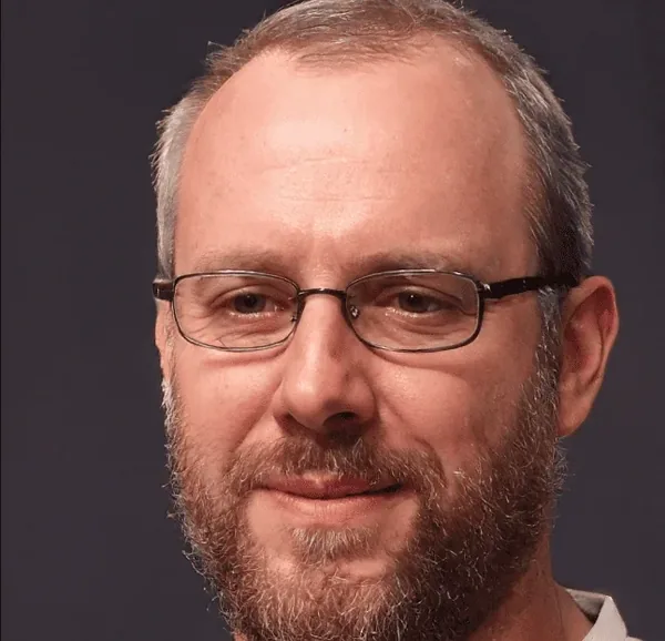 A third generic portrait photograph supplied in the vendor artwork pack